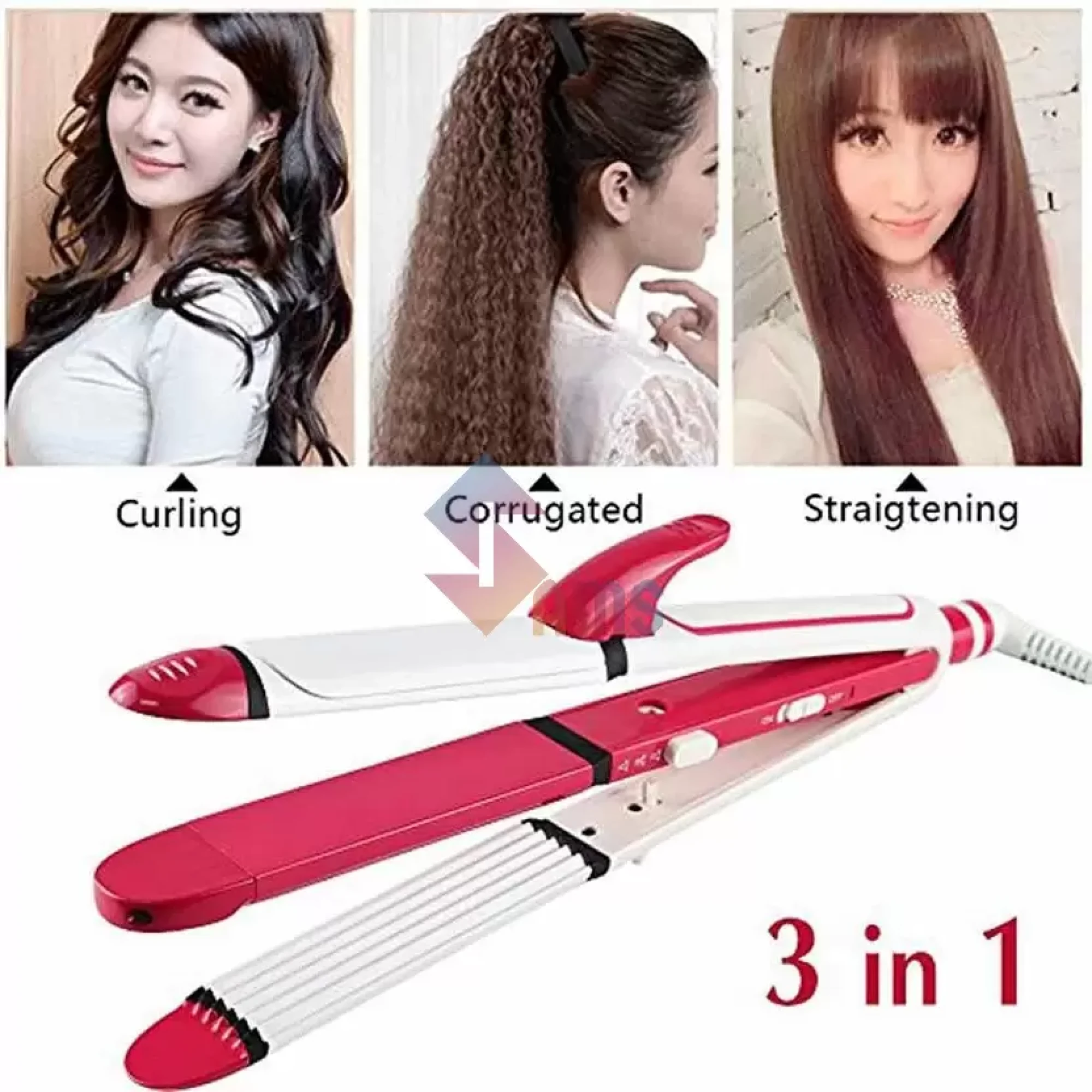 shinon-8088-3-in-1-professional-hair-straightener-for-women-original-imafgqvzgcrgvvht.webp